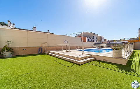 Pis de 2 habitacions amb piscina comunitària- Mas Oliva, Roses