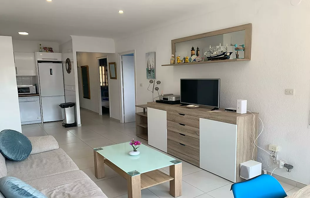 TRÈS BEL APPARTEMENT VUE MER A L ALMADRAVA ROSAS