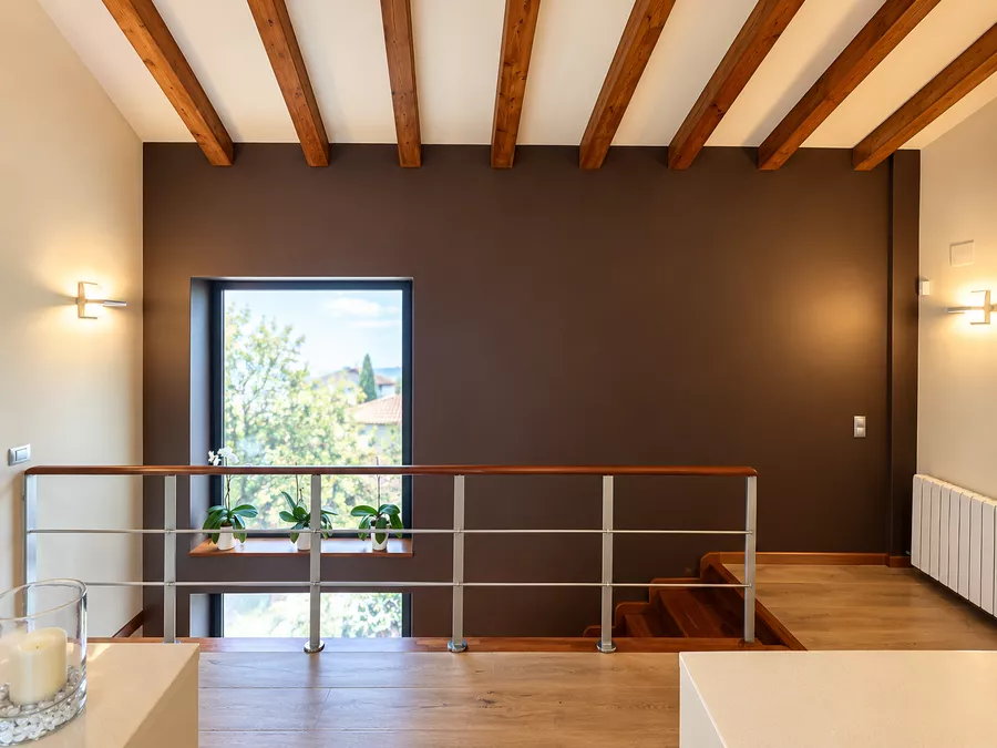 Sophisticated contemporary design villa with rustic touches, located in the heart of Alt Empordà.