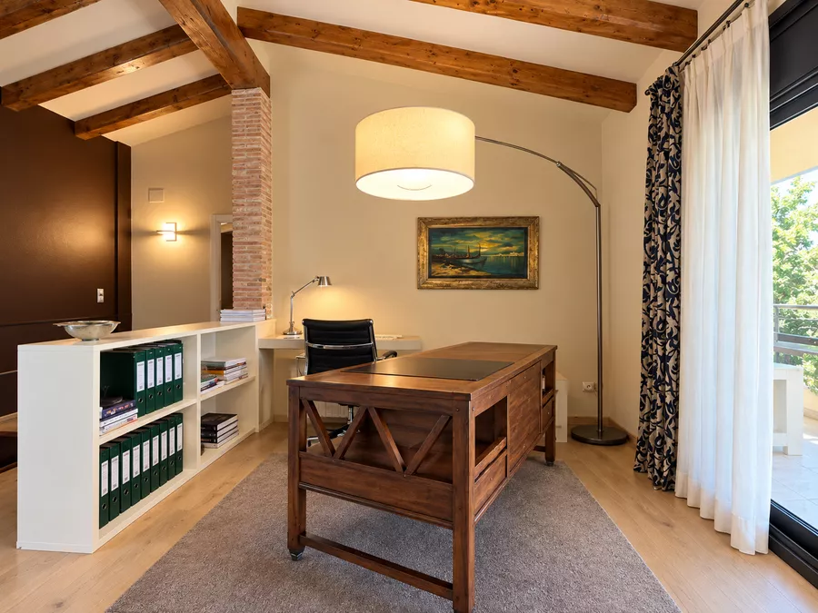 Sophisticated contemporary design villa with rustic touches, located in the heart of Alt Empordà.