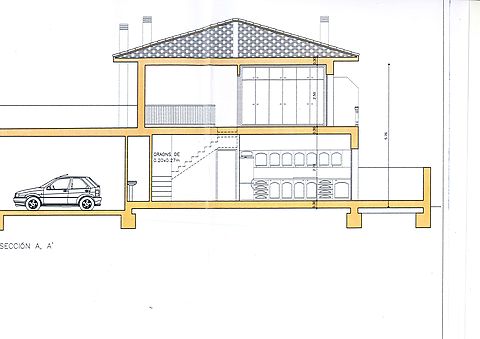 Land for sale with the building plans of the construction company in Empuriabrava