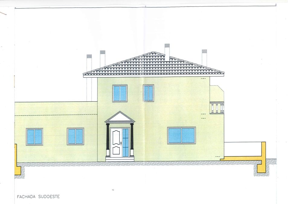 Land for sale with the building plans of the construction company in Empuriabrava