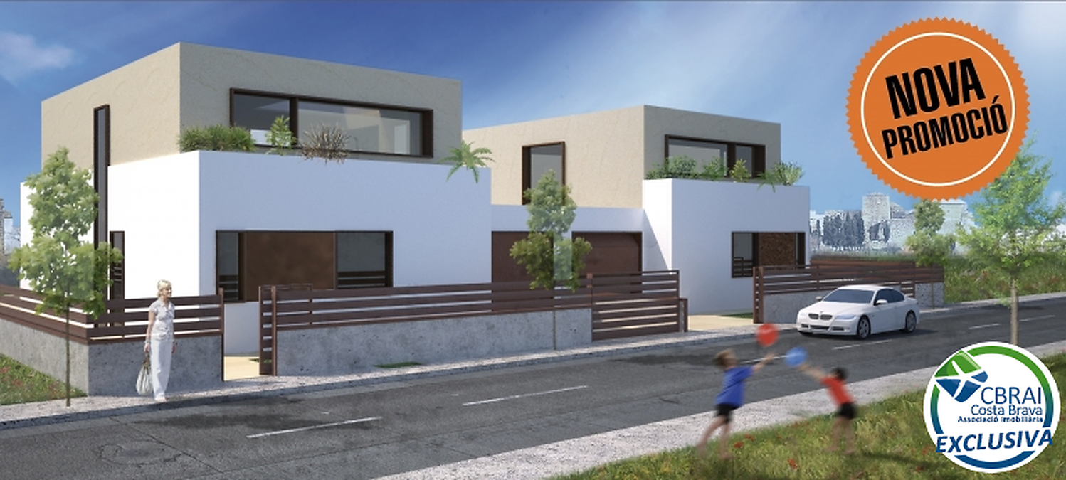 New build houses in Vilasacra