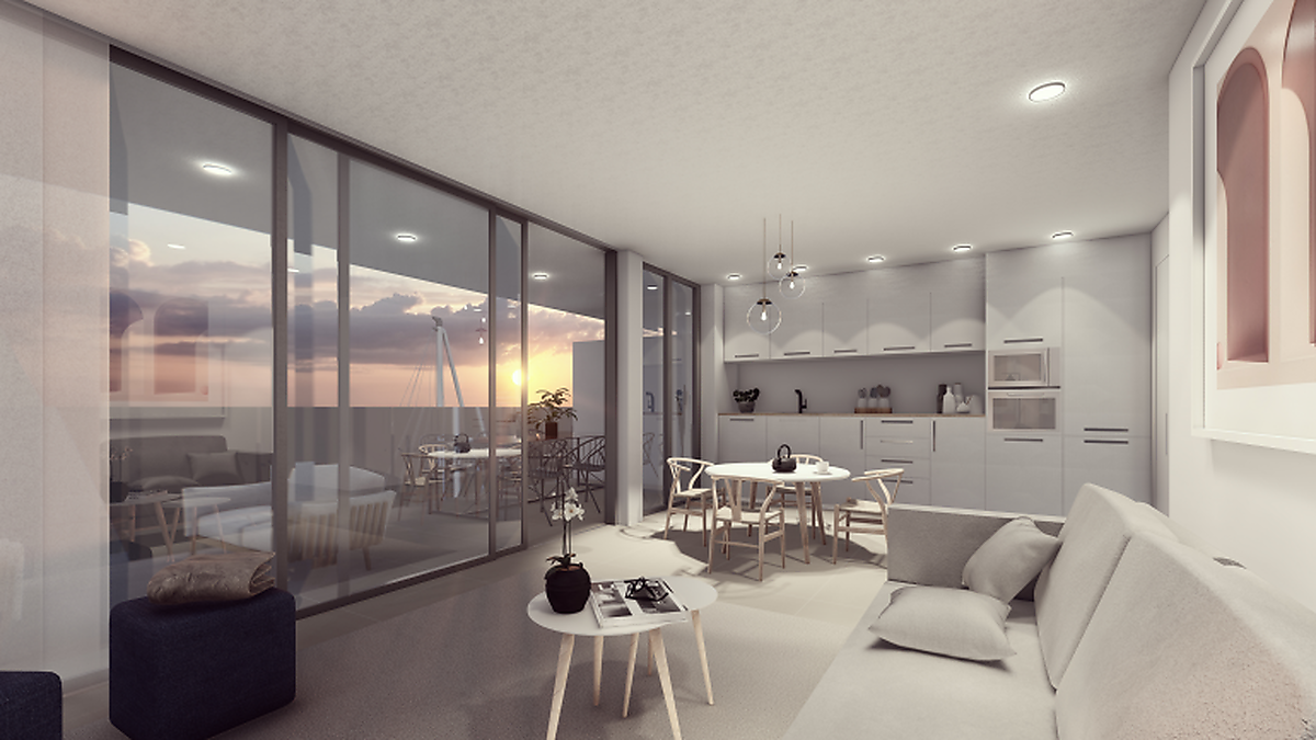 High standing apartment near the sea, first floor A